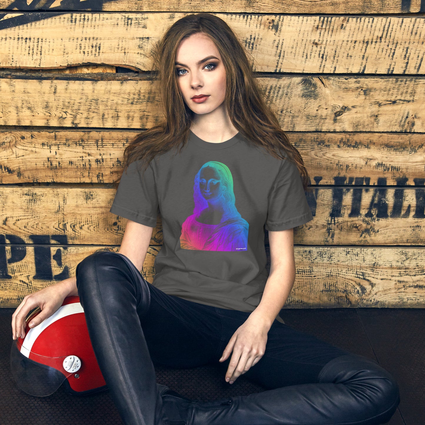 Alternative Art of Mona Lisa - Unisex T-Shirt