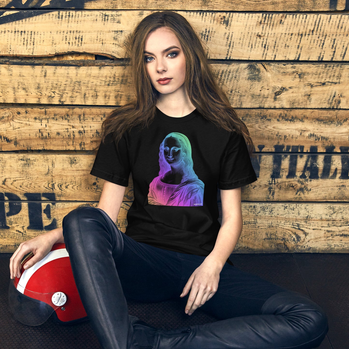 Alternative Art of Mona Lisa - Unisex T-Shirt