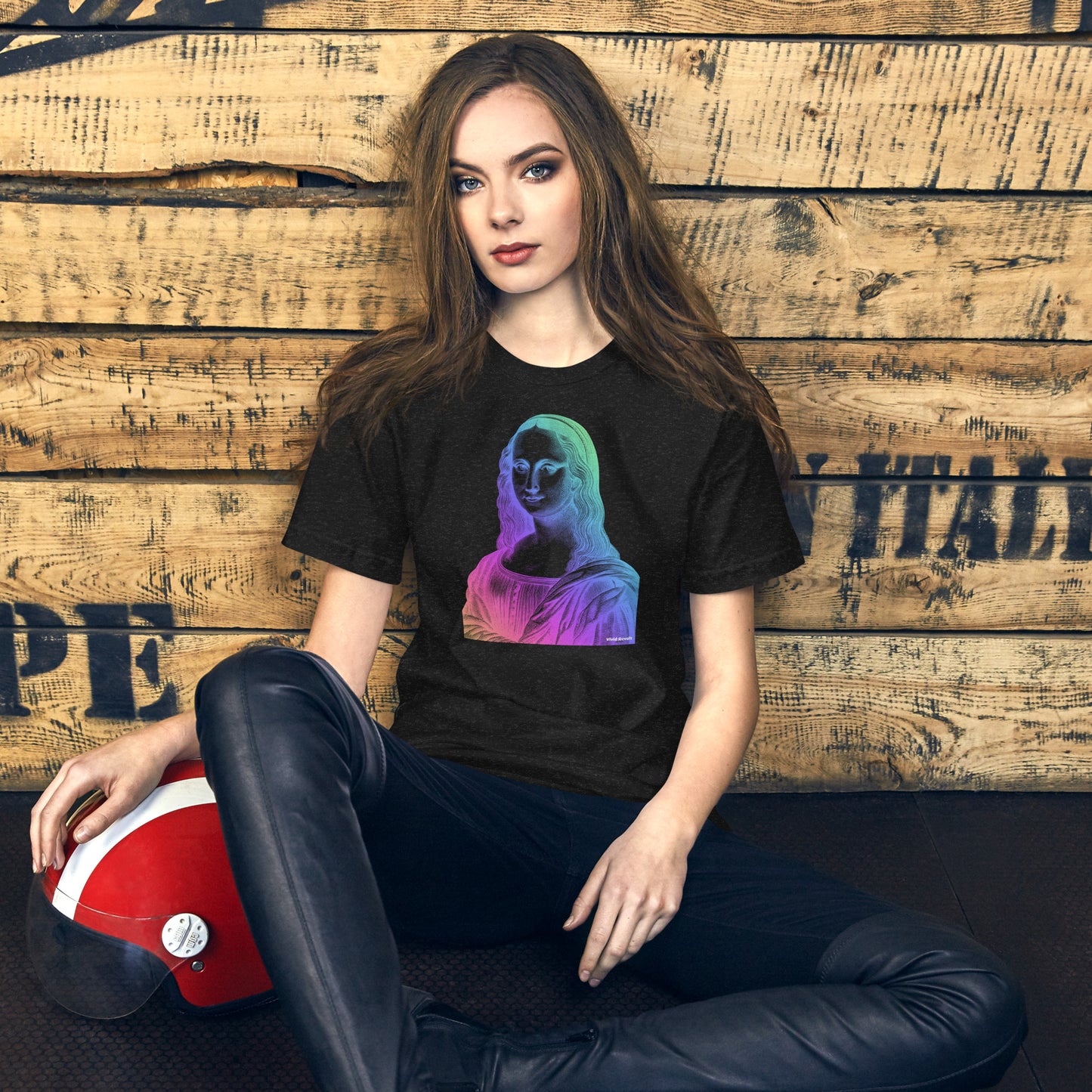 Alternative Art of Mona Lisa - Unisex T-Shirt