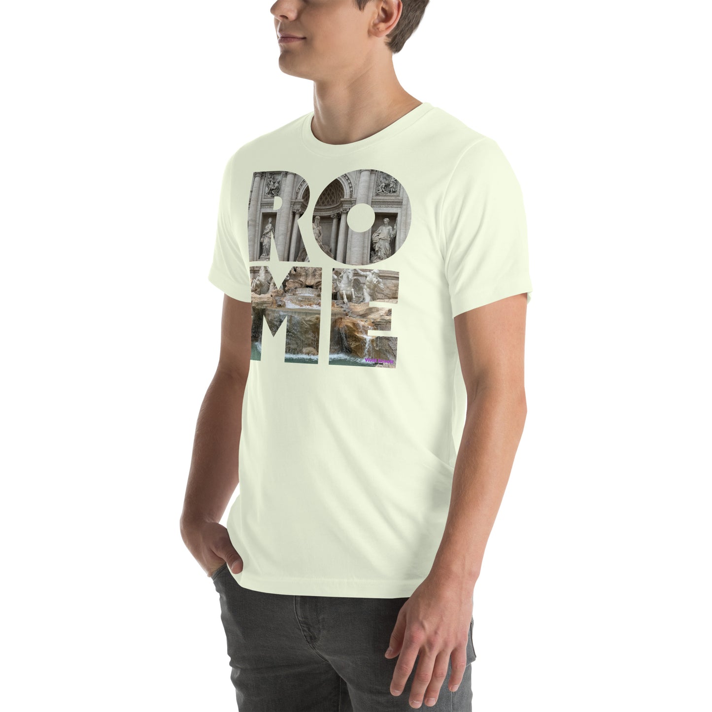 Rome Trevi Fountain - Unisex t-shirt