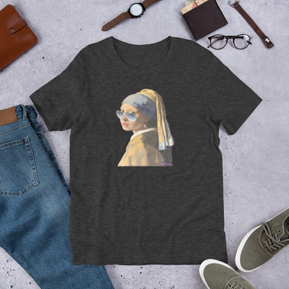 Alternative Art of Girl with a Pearl Earring - Unisex T-Shirt