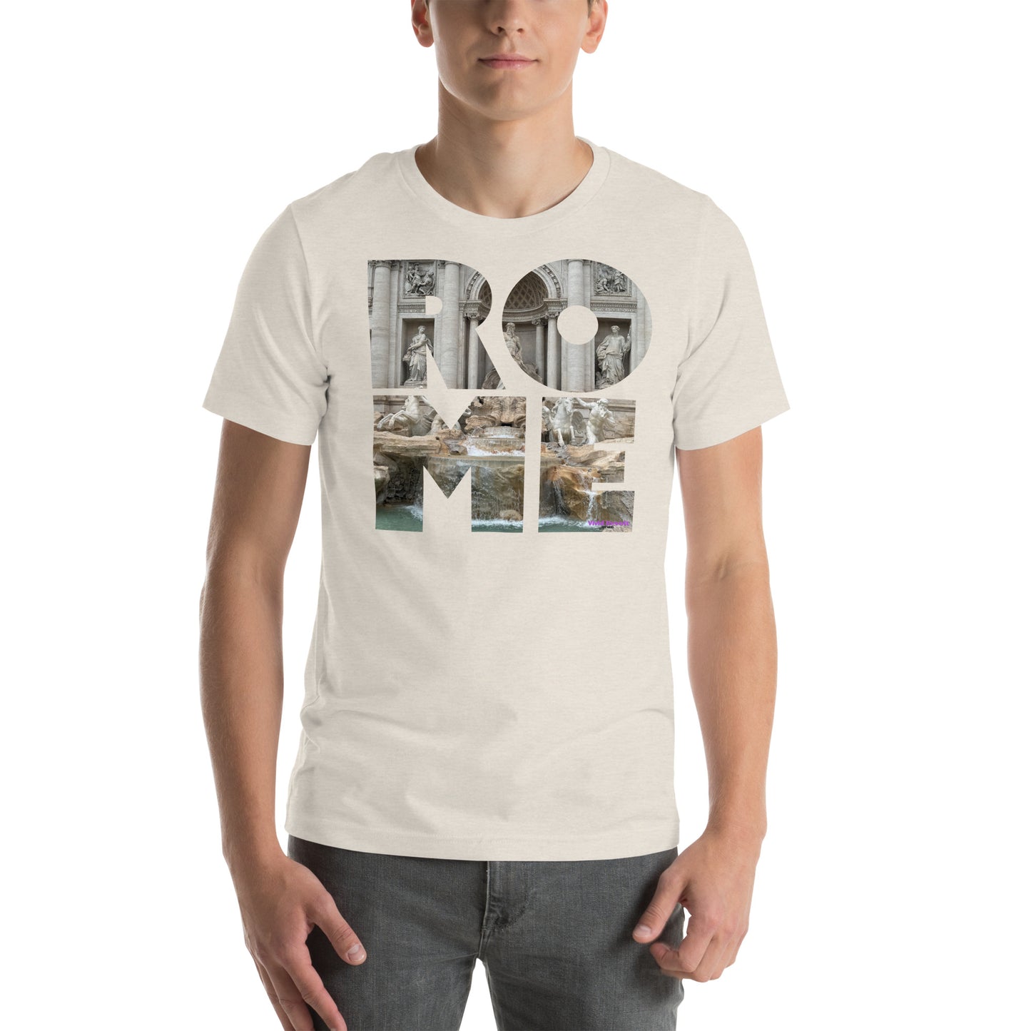 Rome Trevi Fountain - Unisex t-shirt