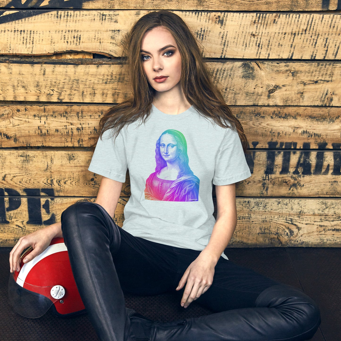 Alternative Art of Mona Lisa - Unisex T-Shirt