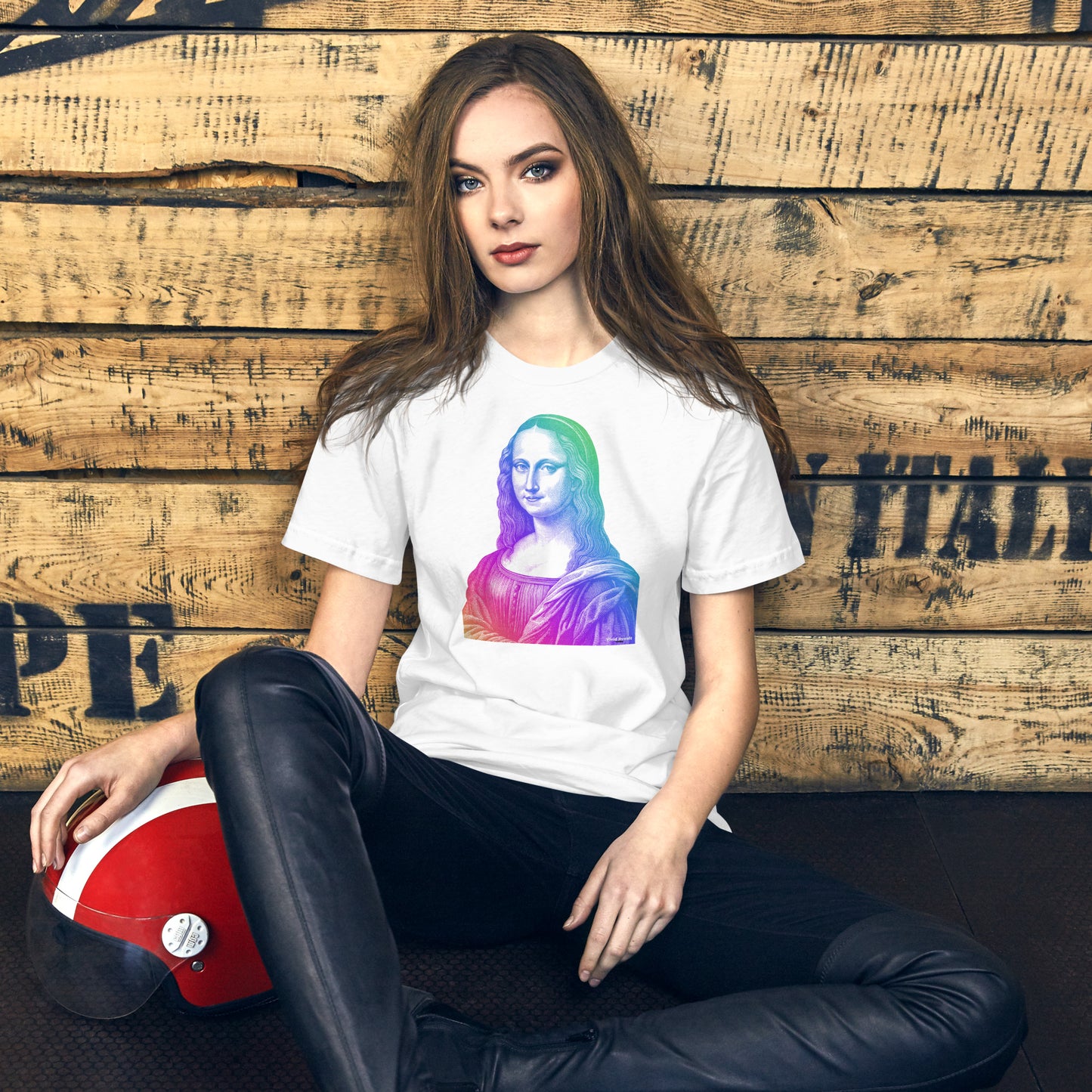 Alternative Art of Mona Lisa - Unisex T-Shirt