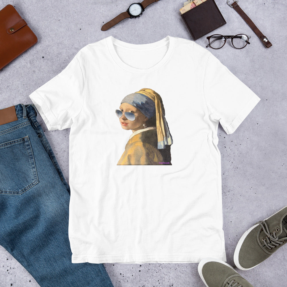 Alternative Art of Girl with a Pearl Earring - Unisex T-Shirt