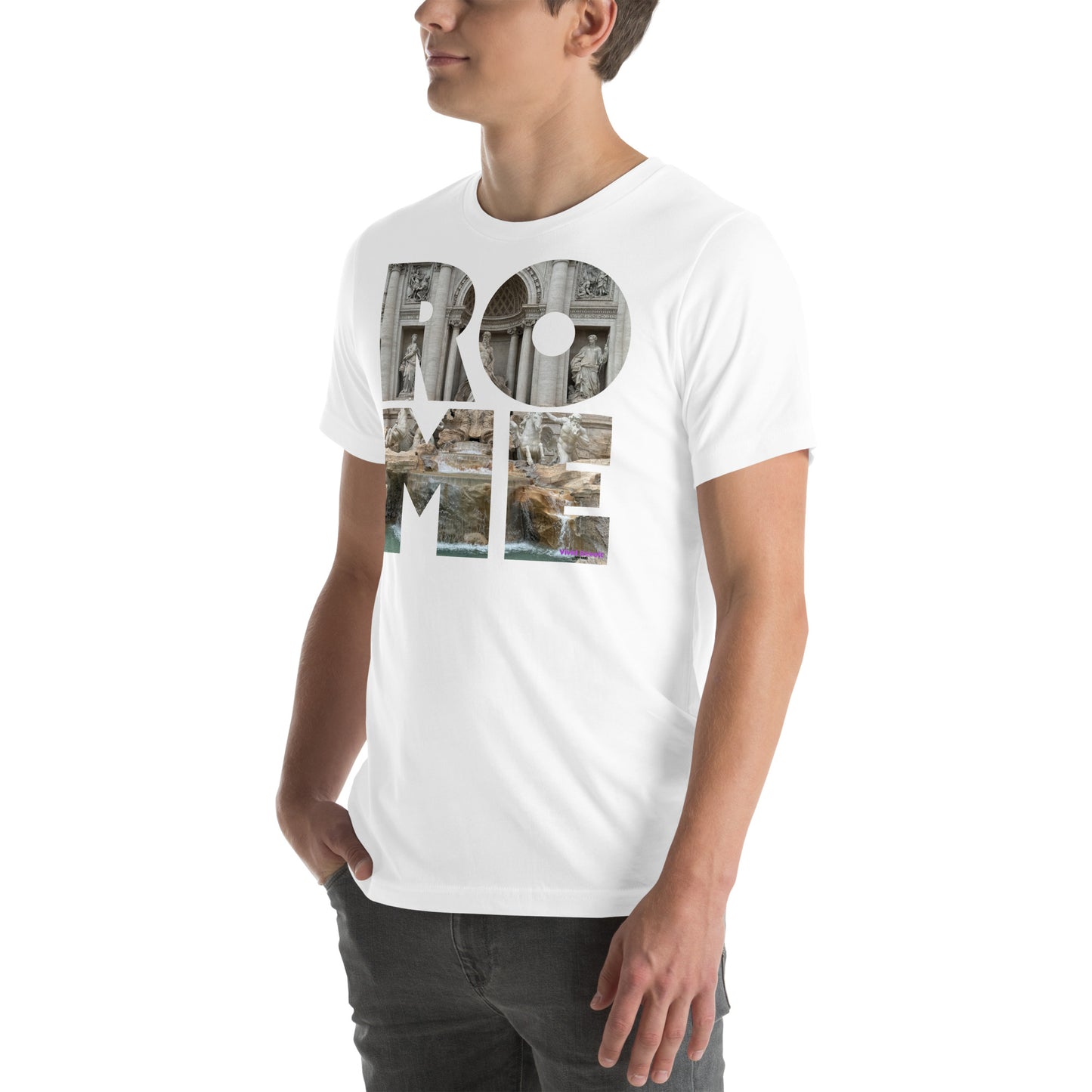 Rome Trevi Fountain - Unisex t-shirt